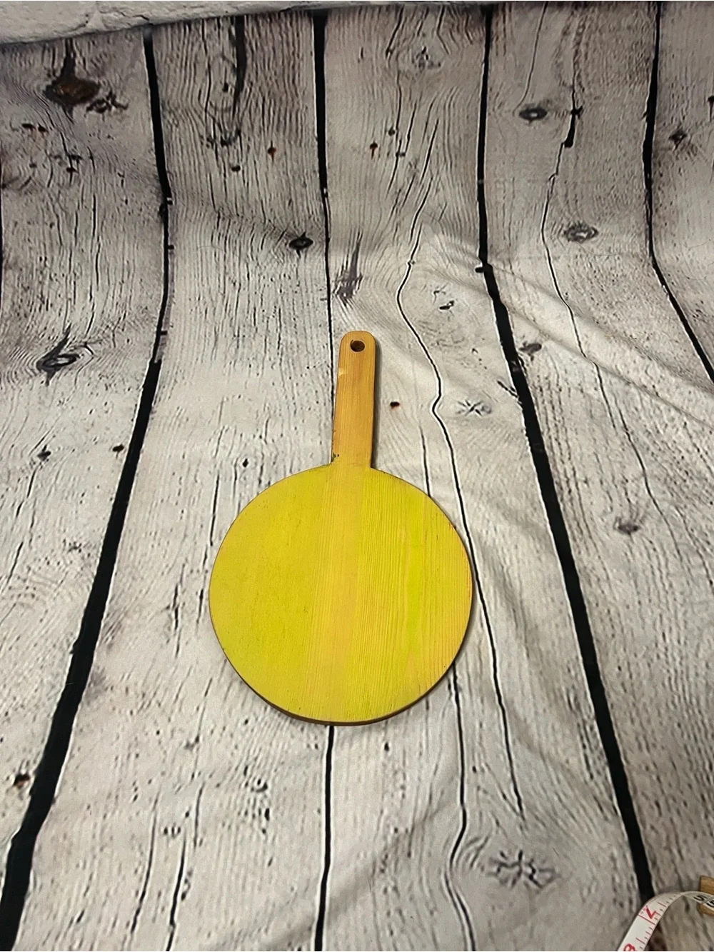 Vintage Hand Painted Mushroom Wood Cutting Board Wall Decor Cottagecore 13”